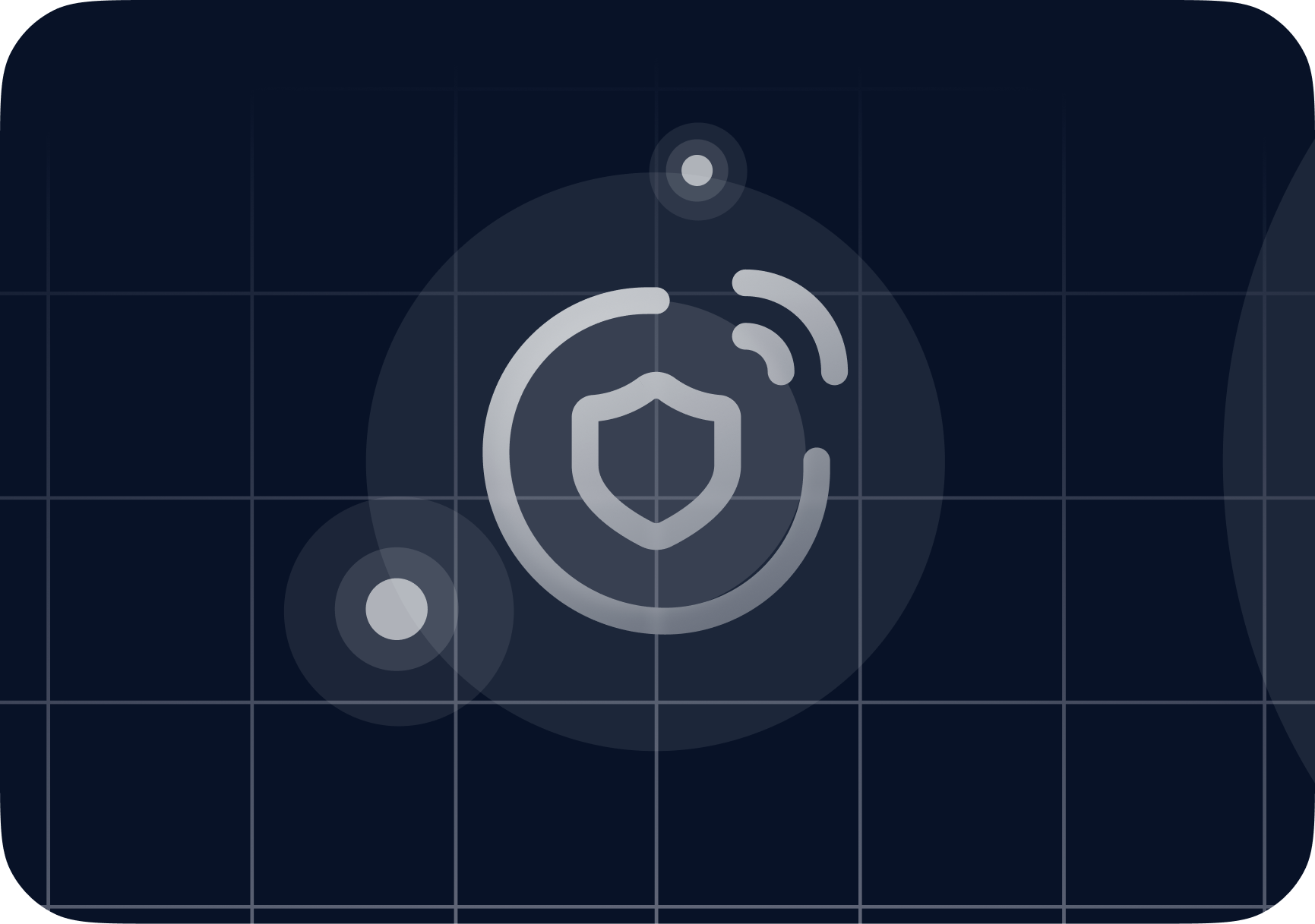 Security workflow target graphic